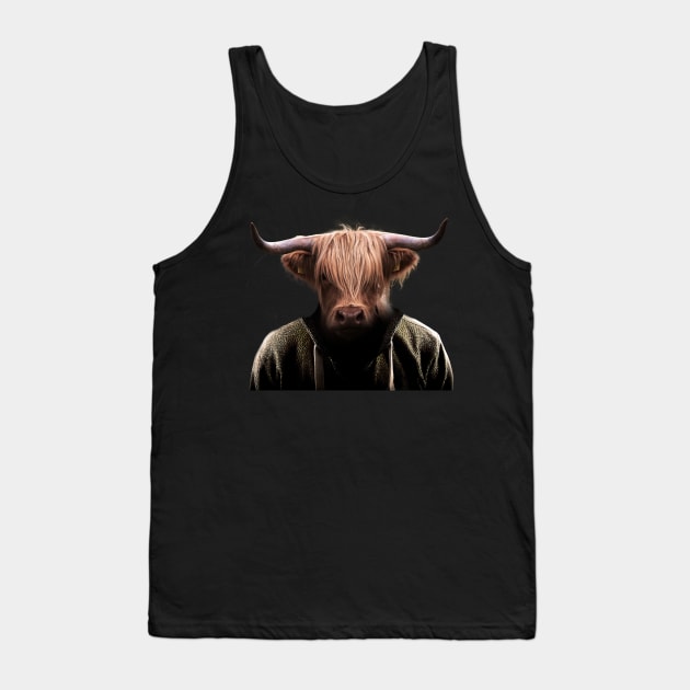 BUFFALO MAN Tank Top by sherifarts